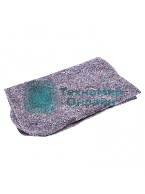 Салфетка для пола HomePalisad х/б, 600x700 мм, серая