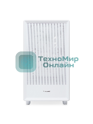 Компьютерный корпус HSPD M310, Mesh Mini-tower, белый, TG, 0.4 SPCC, 3x120мм ARGb mATX, mITX 180/280/160мм 1x2.5