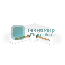GL7070 WH белый коннектор угловой однофазный для соединения трековых шинопроводов
