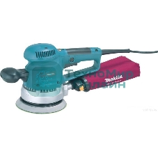 Эксцентриковая шлифовальная машина Makita BO6030 ЭШМ,310Вт,ф150мм,4000-10000об\м,ампл-3мм,2.3кг,кор,п\сборник
