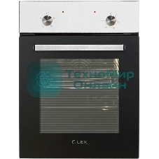 Духовой шкаф электрический LEX EDM 4540 IX нержавеющая сталь/черный, встраиваемый