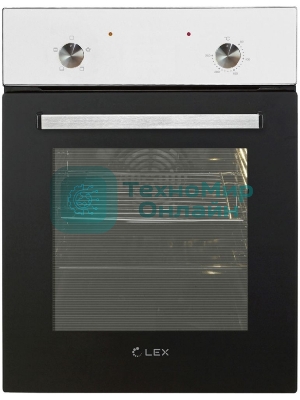 Духовой шкаф электрический LEX EDM 4540 IX нержавеющая сталь/черный, встраиваемый
