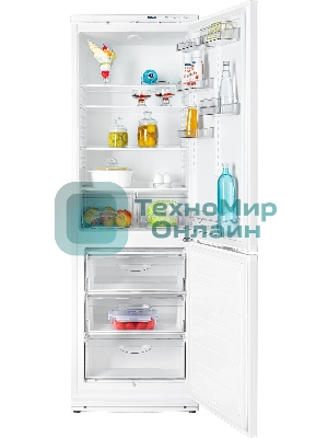 Холодильник Atlant ХМ-6021-031 белый двухкамерный 225/101л морозилка снизу
