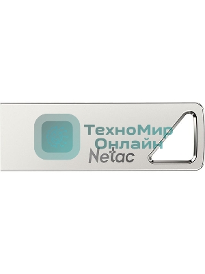 Флешка USB Netac U326 (NT03U326N-004G-20PN), 4Gb, USB 2.0, R/W 50/15, серебристый