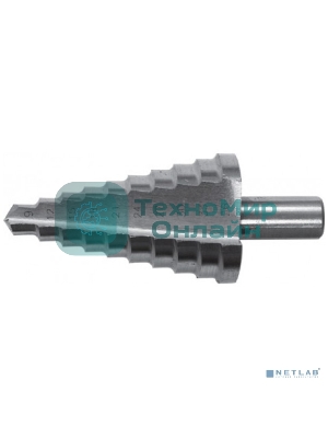 Сверло FIT IT ступенчатое HSS по металлу, 9 ступеней, 4-20 мм. 36395