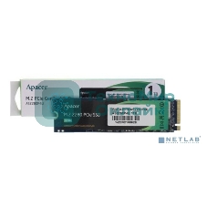 Накопитель SSD Apacer AS2280P4U, 1Tb, M.2 2280, PCIe 3.0 x4, NVMe, R/W 3500/3000