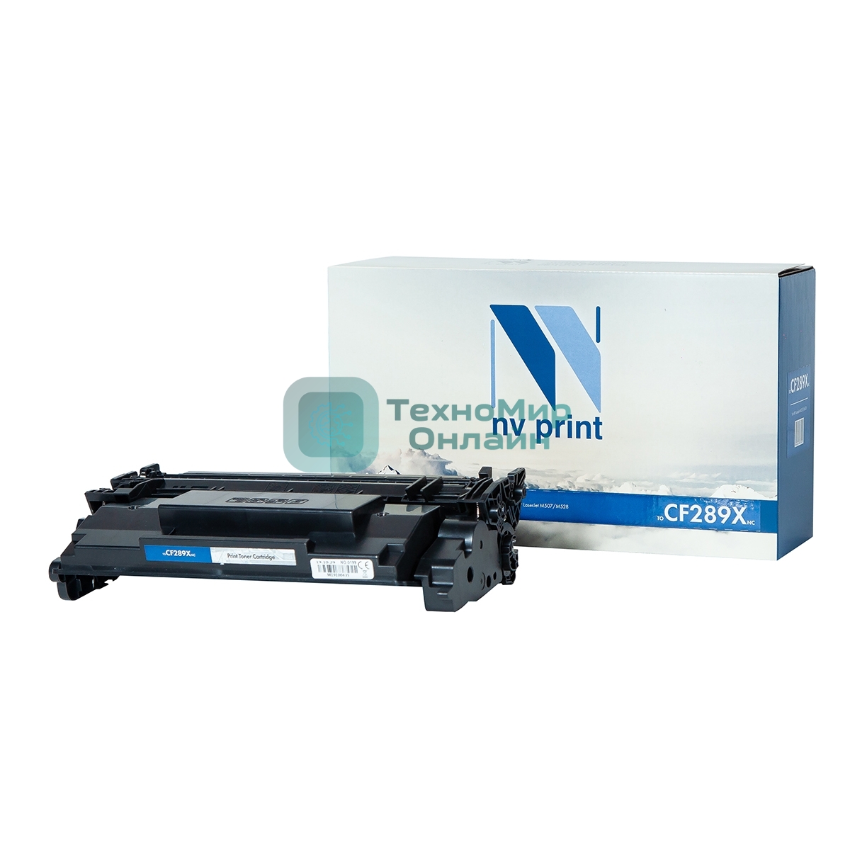 Картридж лазерный NVPrint NVP-CF289X (БЕЗ ЧИПА) (БЕЗ ГАРАНТИИ) для LaserJet M507/M528 (10000k)