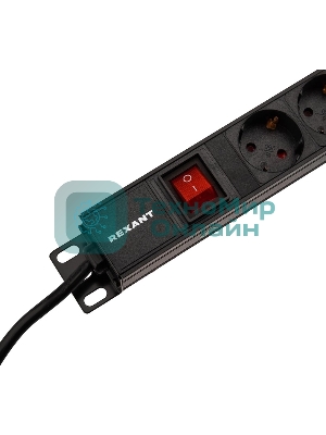 Блок распределения питания Rexant для 19