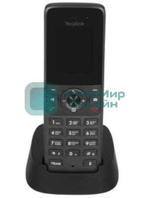 Телефон DECT-трубка Yealink W73P DECT (база W70B+трубка W73H) до 10 SIP-аккаунтов, до 10 трубок на базу, до 20 одноврем. Вызовов