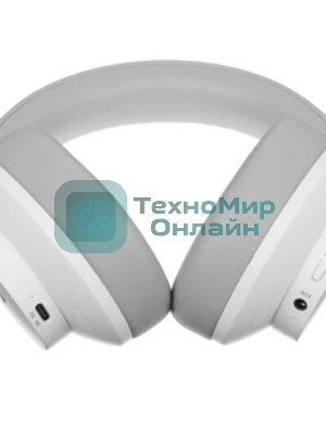 Беспроводные/проводные наушники A4Tech Bloody MH390 белый, накладные, Bluetooth + проводной