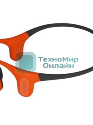 Наушники Mojawa Aerra Activa ENC черно-оранжевый, костная проводимость, Bluetooth, до 8 ч