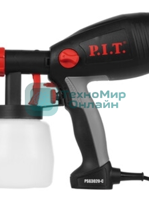 P.I.T Краскораспылитель PSG3020-C МАСТЕР (550Вт,700мл/мин,сопло 2,5 мм,бачок 800 мл,SDS разъем) PSG3020-C