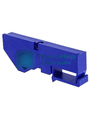 Изолятор на DIN-рейку син. EKF ak-1-3