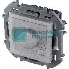 Термостат с внешним датчиком для тёплых полов INSPIRIA Алюминий