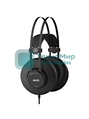 Проводные наушники AKG K52 черный, полноразмерные, Jack 3.5 мм
