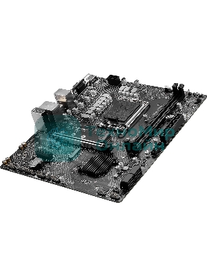Материнская плата MSI PRO H610M-G DDR4, LGA 1700, Intel H610, 2xDDR4, 4xSATA, 1xM.2, 1xPCIe 4.0 x16, 1xPCIe 3.0 x1, 1xHDMI, 1xDP, 1xVGA, 1xRJ45 1Gb, 2xUSB-A 3.2 Gen 1, 4xUSB-A 2.0, 3x3.5мм, 7.1, mATX