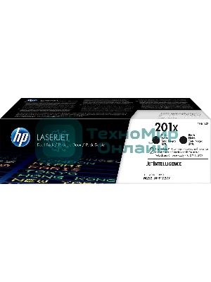 Тонер картридж двойная упаковка HP 201X (CF400XD) для HP CLJ Pro M252/M277 (2 х 2800 стр.)