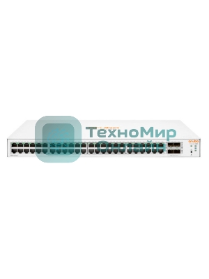 Коммутатор HPE Instant on 1830 JL815A#ABB 48G 4SFP 24PoE+ 370W