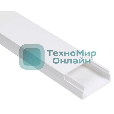 Кабель-канал 100х60 L2000 пластик ECOLINE IEK CKK11-100-060-1-K01