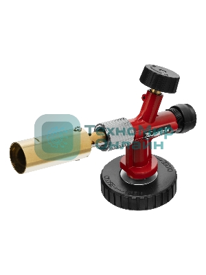 Горелка Matrix профессиональная на газовый баллон пьезоподжиг металл. корпус