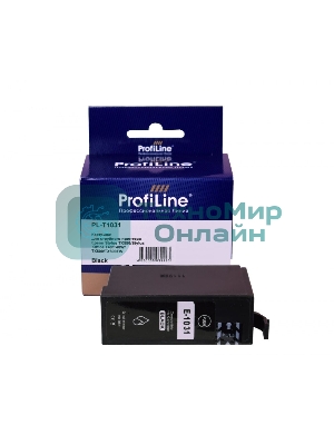 Картридж струйный ProfiLine PL-T1031 для принтеров Epson Stylus TX550/Stylus Office T40/T40W/TX600/TX600FW с чернилами Black 25,9 мл