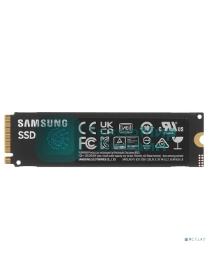 Накопитель SSD Samsung 990 EVO Plus, 2Tb, M.2 2280, PCIe 4.0 x4, NVMe, R/W 7250/6300