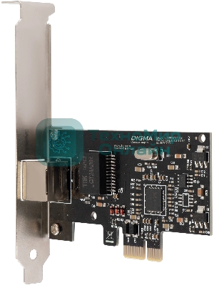 Сетевая карта Gigabit Ethernet Digma DPE101G-TX DPE101G-TX V2 PCI Express