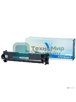 Картридж лазерный NVPrint совместимый NV-CF218AXLT для HP LaserJet Pro M104a/M104w/M132a/M132fn/M132fw/M132nw (3500k)