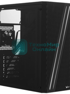 Компьютерный корпус Aerocool/Formula Streak-A-BK-v1 черный без БП ATX 1x80мм 2xUSB 2.0 1xUSB 3.0 audio
