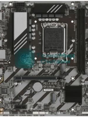 Материнская плата Gigabyte B860M-E, LGA 1851, Intel B860, 2xDDR5, 4xSATA, 2xM.2, 1xPCIe 4.0 x16, 1xPCIe x1, 1xHDMI, 1xDP, 1x1Gb LAN, 4xUSB-A 5Gbps, 2xUSB-A 2.0, 1xPS/2, 3x3.5 мм, 7.1, mATX