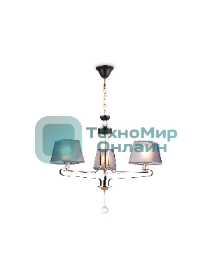 Светильник Ambrella light TR4614/3 CF/FGD кофе/золото E27/3 max 40W D640*800