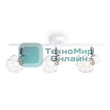 Светильник Ambrella light TR8631/3 WH/CH белый/хром E27*3 max 40W 460*91*175