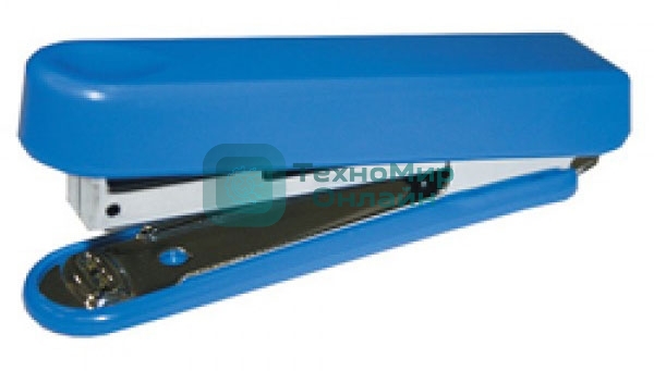 Степлер Kw-Trio 5101BLUE N10 (10 листов) встроенный антистеплер, синий, 50 скоб, металл/пластик