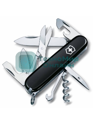Нож перочинный Victorinox Climber (1.3703.3) 91мм 14функций черный карт.коробка