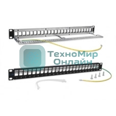 Патч-панель наборная Lanmaster TWT-PP24OK-STP 19