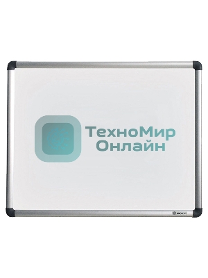 Демонстрационная доска Cactus CS-MBD-120X150 магнитно-маркерная, лак, 120x150 см, алюминиевая рама белый