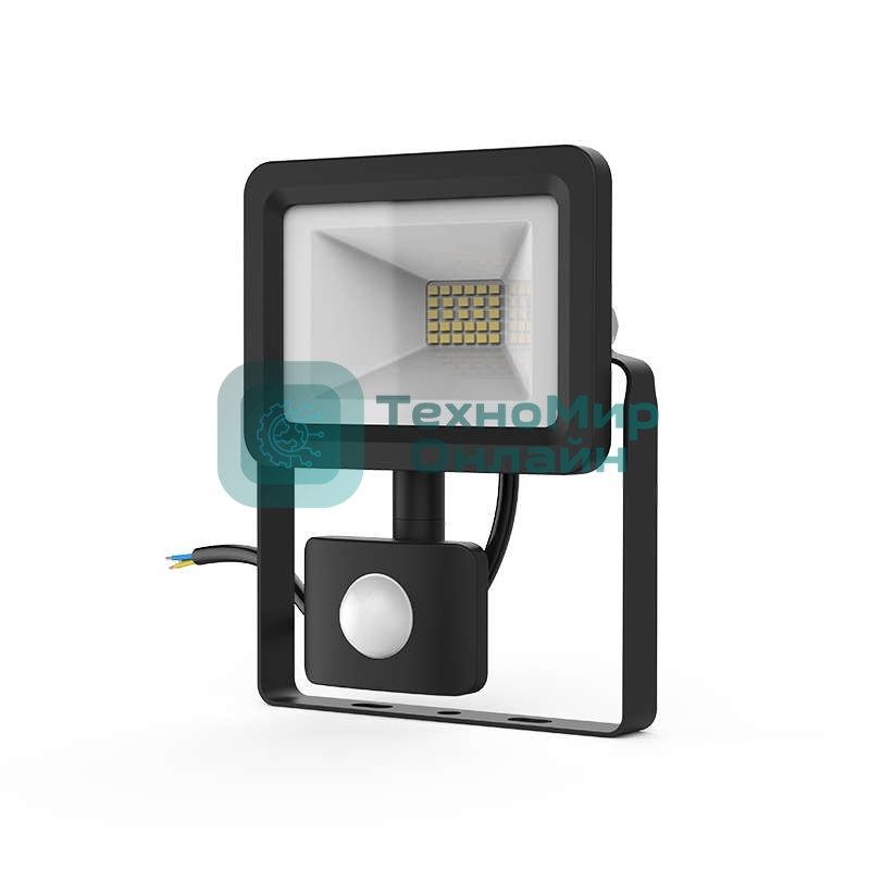 Прожектор светодиодный Gauss LED 20W 1380lm IP65 6500К с датчиком движения