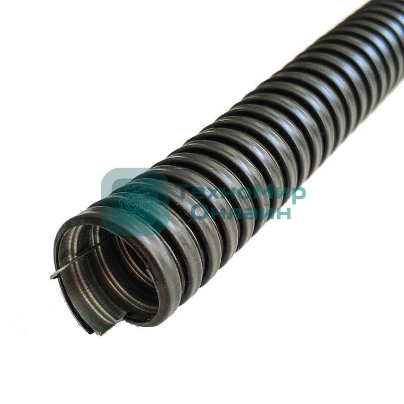 Металлорукав в ПВХ изоляции МРПИ НГ-20 d20мм с протяжкой (уп.50м) ЗЭТА zeta44405