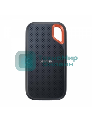 Внешний SSD SanDisk Extreme, 1TB, USB 3.2 Gen 2 Type-C, R/W 1050/1000, серый