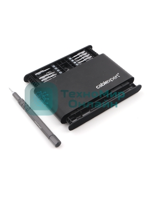 Отвертка с набором бит Cablexpert TK-SD-09R (21 предмет)