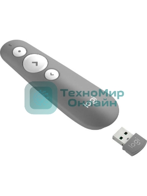 Презентер Logitech Laser Presenter R500s Mid Grey