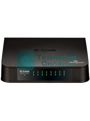 Коммутатор неуправляемый с 16 портами D-Link DES-1016A/E2A 10/100Base-TX и функцией энергосбережения