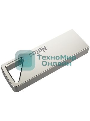 Флешка USB Netac U326 (NT03U326N-004G-20PN), 4Gb, USB 2.0, R/W 50/15, серебристый