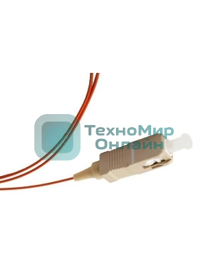 Пигтейл LANMASTER LC/PC, многомодовый OM4, 1.5 м