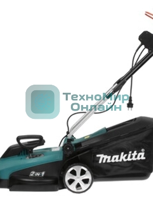 Газонокосилка электрическая Makita ELM3720, от сети, 1400 Вт
