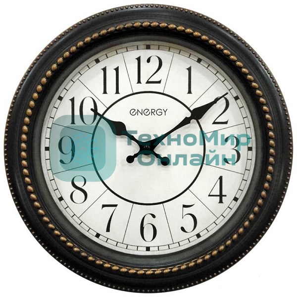 Часы настенные кварцевые Energy модель ЕС-118 круглые