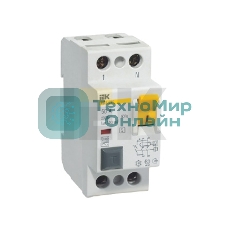 Выключатель дифференциального тока (УЗО) 2п 63А 100мА тип ACS ВД1-63 IEK MDV12-2-063-100