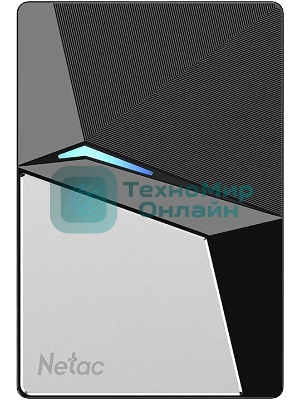 Внешний SSD Netac Z7S, 240 Gb, USB 3.2 Gen 2 Type-C, R/W 550/480, черный