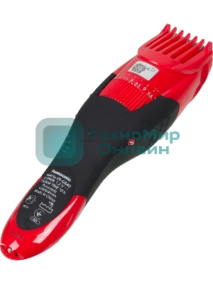 Машинка для стрижки Panasonic ER-GB40 красный (насадок в компл:1шт)