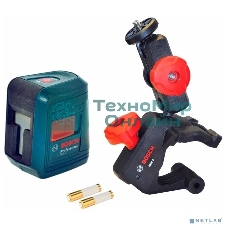Лазерный нивелир Bosch GLL 2+MM 2 (0601063A01) лазерный крест дальность:10м± 0,5мм/м